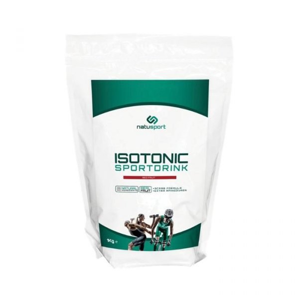 NS031 Natusport navulzak Isotonic sportdrink rood fruit