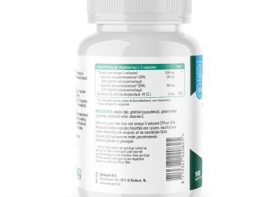 Natusport visolie omega 3 voedingswaarde