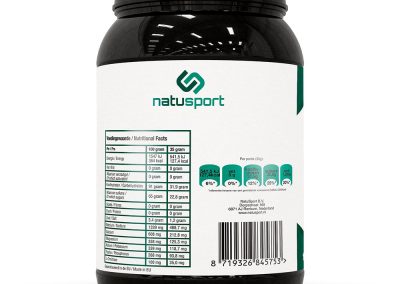 Natusport Isotonic sportdrink 1 kg Lemon NS021