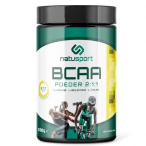 Natusport BCAA poeder lemon citrus