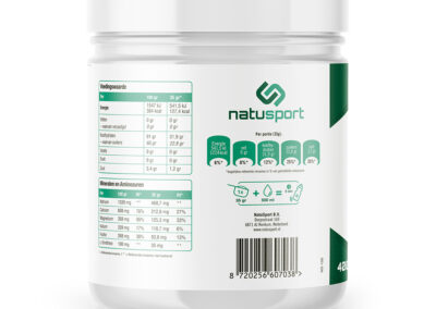 Isotonic Sportdrink lemon 400 gram