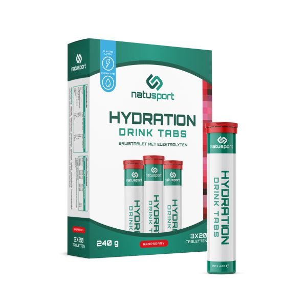 1+1 Gratis - Natusport Hydration Drink Tabs 3x20