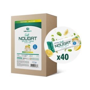 Natusport nougat reep lemon salt