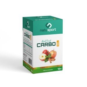 Natusport Real fruit carbo gel apple cinnamon