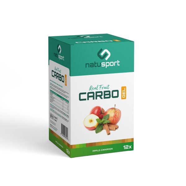 Natusport Real fruit carbo gel apple cinnamon