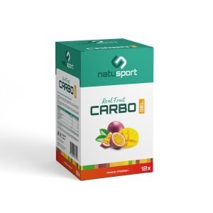 Natusport Real Fruit carbo gel box Mango passion